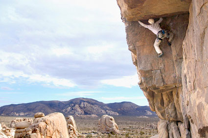 “Super Roof” (5.9), Joshua Tree National Park