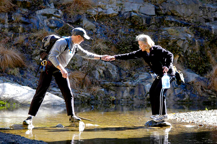 Mark & Linda Patterson, Wheeler Gorge 