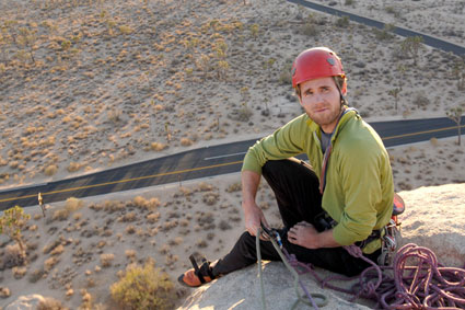 Earthworks guide Andy Patterson